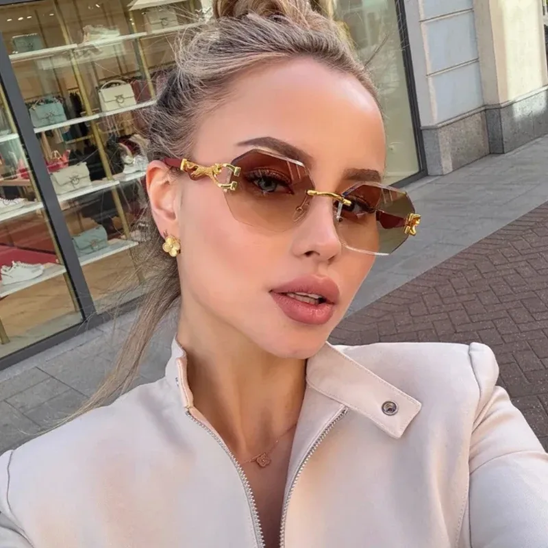 Lot de 3 lunettes de soleil polygonales femme