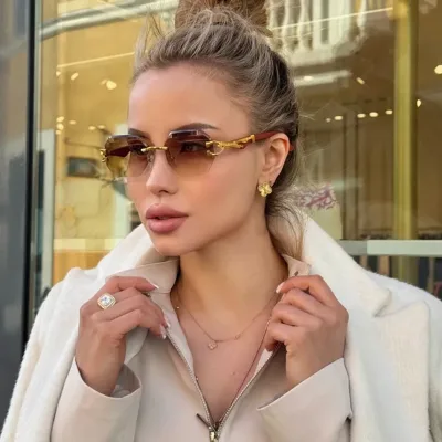 Lot de 3 lunettes de soleil polygonales femme – image 3