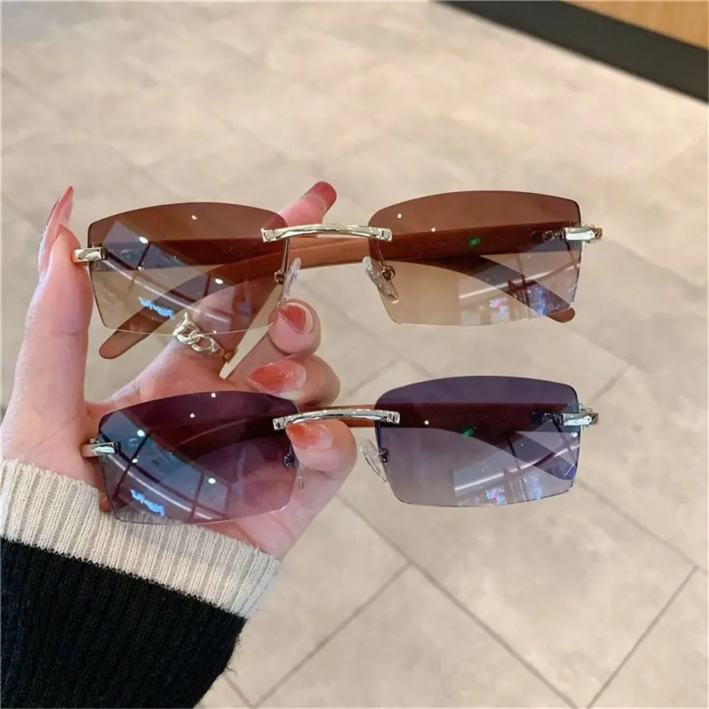 Lunettes de soleil sans monture