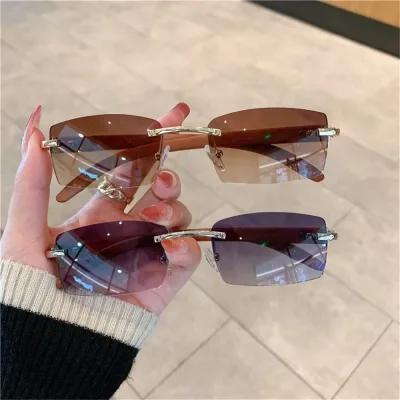 Lunettes de soleil sans monture