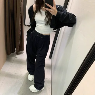 Pantalon large décontracté à séchage rapide – image 2