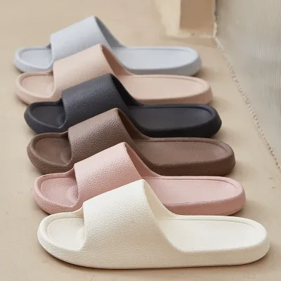 Sandales de douche en EVA, couleur unie