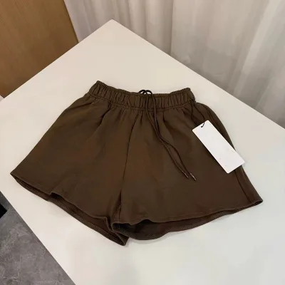 Short de sport ample uni à taille élastique – image 2