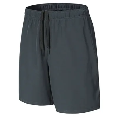Short de sport homme en polyester, uni – image 3