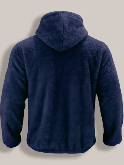 Veste à capuche en molleton de corail homme – image 3