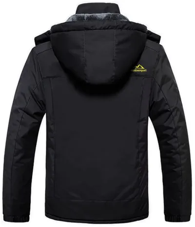 Veste de ski imperméable homme à capuche – image 2